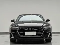 2022 Audi A7L 45 TFSI quattro S-line, чёрный — фото 2