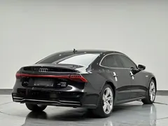 2022 Audi A7L 45 TFSI quattro S-line, чёрный — фото 8