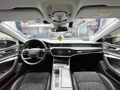 2022 Audi A7L 45 TFSI quattro S-line, чёрный — фото 9