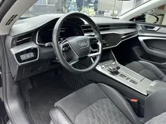 2022 Audi A7L 45 TFSI quattro S-line, чёрный — фото 12