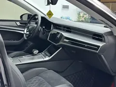 2022 Audi A7L 45 TFSI quattro S-line, чёрный — фото 16