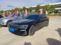 2021 BMW 7 Series 740Li xDrive Executive M Sport Package, чёрный — фото 1