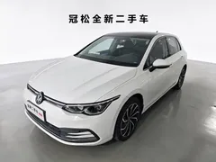 2021 Volkswagen Golf 280TSI DSG Pro Launch Edition, белый — фото 1