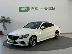 2021 Mercedes-Benz C-Class C 200 Coupe, белый — фото 1