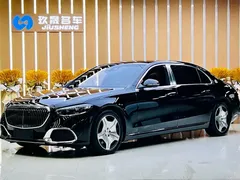 2021 Mercedes-Benz Maybach S-Class S 480 4MATIC, чёрный — фото 1