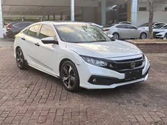 2019 Honda Civic 220TURBO CVT, белый — фото 3