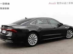 2022 Audi A7L 45 TFSI S-line, чёрный — фото 3
