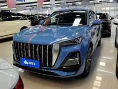 2023 Hongqi HS5 2.0T 4WD Pro, синий — фото 2