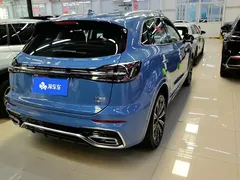 2023 Hongqi HS5 2.0T 4WD Pro, синий — фото 3