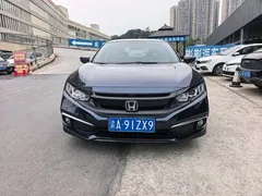 2019 Honda Civic 220TURBO CVT China 5, чёрный — фото 2
