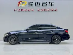 2022 BMW 3 Series 325Li M Sport Dark Package, чёрный — фото 14