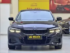 2022 BMW 3 Series 325Li M Sport Dark Package, чёрный — фото 15