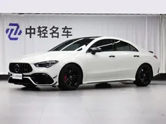 2021 Mercedes-Benz CLA AMG 45 4MATIC, белый — фото 1