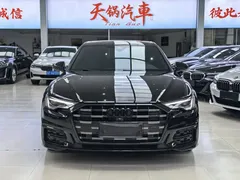 2023 Audi A6L 45 TFSI Sport, чёрный — фото 1