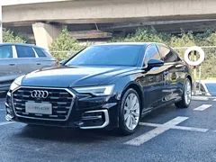 2023 Audi A6L 45 TFSI Premium Sport, чёрный — фото 1
