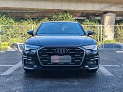 2023 Audi A6L 45 TFSI Premium Sport, чёрный — фото 2