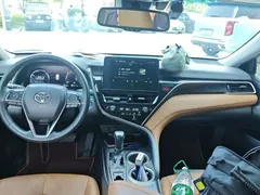 2021 Toyota Camry Hybrid 2.5HG Luxury, чёрный — фото 5