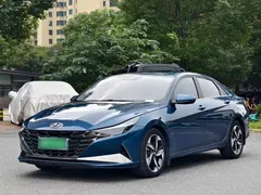 2022 Hyundai Elantra 1.5L CVT GLX Elite, синий — фото 1