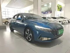2022 Hyundai Elantra 1.5L CVT GLX Elite, синий — фото 4