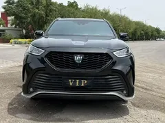 2021 Toyota Crown Kluger 2.5L HEV 4WD Premium, чёрный — фото 3
