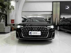2023 Audi A8L 45 TFSI quattro Luxury, чёрный — фото 2