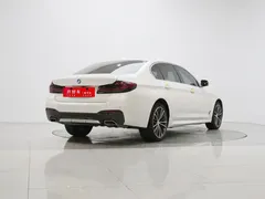 2022 BMW 5 Series 530Li Leading M Sport Package, белый — фото 5