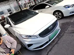 2021 Geely Emgrand GT 1.5T ePro, белый — фото 4