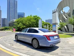 2022 Hongqi H9 3.0T H9+ Excellence Custom Edition, синий — фото 9