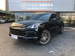 2023 Porsche Cayenne 3.0T Platinum Edition, чёрный — фото 1