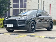 2023 Porsche Cayenne 3.0T, чёрный — фото 1