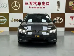2021 Volkswagen Golf 280TSI DSG Pro, чёрный — фото 2