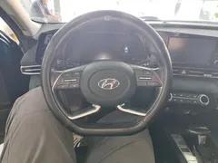 2021 Hyundai Elantra 1.5L CVT GLX Elite, синий — фото 11