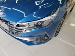 2021 Hyundai Elantra 1.5L CVT GLX Elite, синий — фото 24