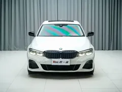 2022 BMW 3 Series 325Li M Sport Night Package, белый — фото 2