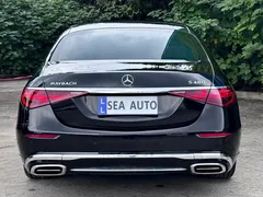 2021 Mercedes-Benz Maybach S-Class S 480 4MATIC, чёрный — фото 5