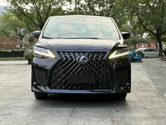 2020 Lexus LM 300h 4, чёрный — фото 2