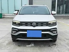 2022 Volkswagen T-Cross 1.5L AT Comfort, белый — фото 2