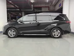 2021 Toyota Sienna 2.5L Hybrid Ultimate, чёрный — фото 6