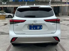 2022 Toyota Highlander 380T 4WD Premium 7-seat, белый — фото 4