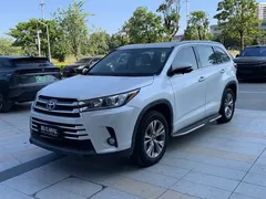 2021 Toyota Highlander 2.0T 4WD Elite 7-seat, белый — фото 1