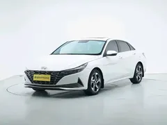 2022 Hyundai Elantra 1.5L CVT GLX Elite, белый — фото 1