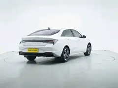 2022 Hyundai Elantra 1.5L CVT GLX Elite, белый — фото 4