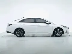 2022 Hyundai Elantra 1.5L CVT GLX Elite, белый — фото 5
