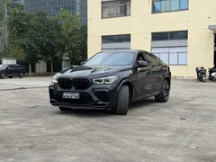 2020 BMW X6 M, чёрный — фото 3