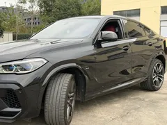 2020 BMW X6 M, чёрный — фото 4