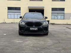 2020 BMW X6 M, чёрный — фото 7