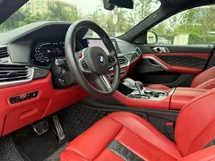 2020 BMW X6 M, чёрный — фото 8