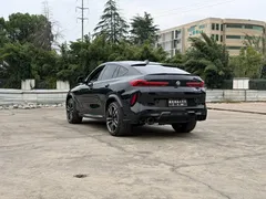 2020 BMW X6 M, чёрный — фото 13
