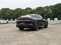 2020 BMW X6 M, чёрный — фото 14