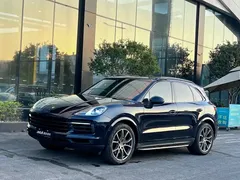 2021 Porsche Cayenne 2.9T, синий — фото 1